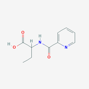 2-[(2-Pyridinylcarbonyl)amino]butanoic acid
