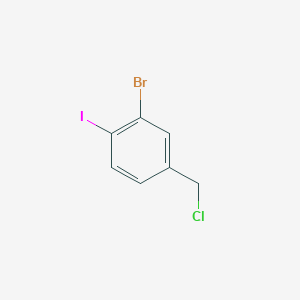 2-bromo-4-(chloromethyl)-1-iodobenzene