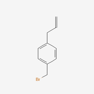 molecular formula C10H11Br B6611589 1-(bromomethyl)-4-(prop-2-en-1-yl)benzene CAS No. 69411-38-7