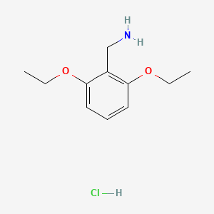(2,6-diethoxyphenyl)methanamine hydrochloride