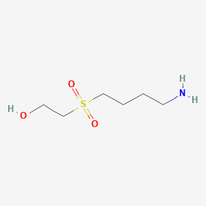 2-(4-aminobutanesulfonyl)ethan-1-ol