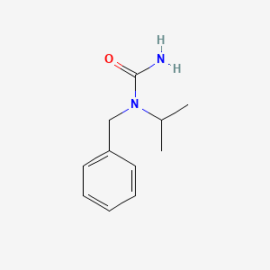 molecular formula C11H16N2O B6611667 1-benzyl-1-(propan-2-yl)urea CAS No. 1016684-42-6
