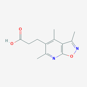 molecular formula C12H14N2O3 B6611693 3-{trimethyl-[1,2]oxazolo[5,4-b]pyridin-5-yl}propanoic acid CAS No. 953751-49-0