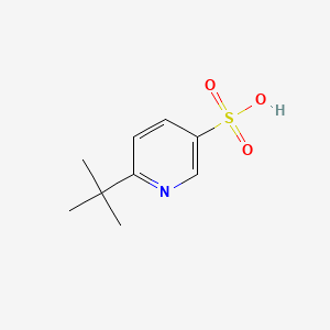 molecular formula C9H13NO3S B6611726 6-tert-butylpyridine-3-sulfonic Acid CAS No. 887571-33-7