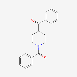 molecular formula C19H19NO2 B6611837 1,4-Dibenzoylpiperidine CAS No. 109555-51-3