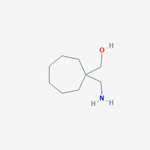 [1-(aminomethyl)cycloheptyl]methanol