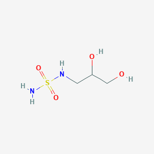 molecular formula C3H10N2O4S B6611876 (2,3-dihydroxypropyl)(sulfamoyl)amine CAS No. 888700-99-0