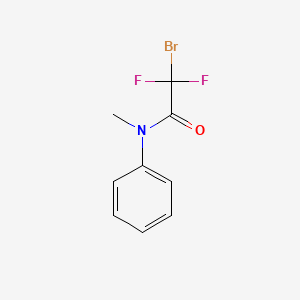 molecular formula C9H8BrF2NO B6611879 2-bromo-2,2-difluoro-N-methyl-N-phenylacetamide CAS No. 2792-02-1