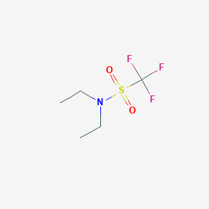 molecular formula C5H10F3NO2S B6611932 N,N-diethyl-1,1,1-trifluoromethanesulfonamide CAS No. 357-39-1