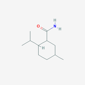 molecular formula C11H21NO B6612039 5-Methyl-2-(propan-2-yl)cyclohexane-1-carboxamide CAS No. 65560-17-0