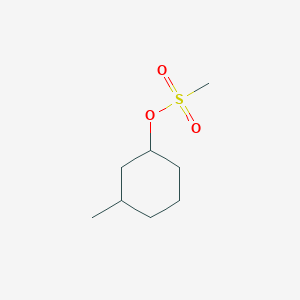 molecular formula C8H16O3S B6612091 3-methylcyclohexyl methanesulfonate CAS No. 1346162-29-5