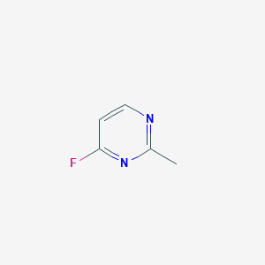 molecular formula C5H5FN2 B6612194 4-fluoro-2-methylpyrimidine CAS No. 51421-89-7