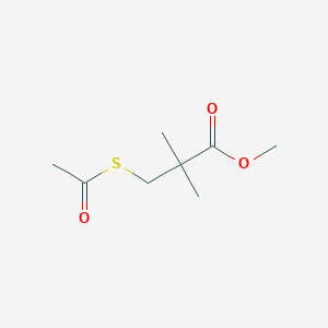 methyl 3-(acetylsulfanyl)-2,2-dimethylpropanoate