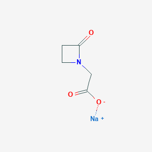 sodium 2-(2-oxoazetidin-1-yl)acetate