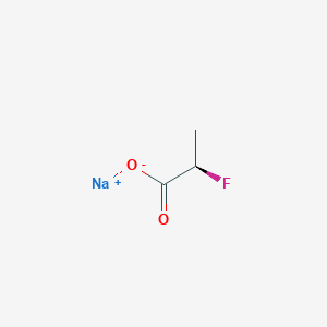 sodium (2R)-2-fluoropropanoate