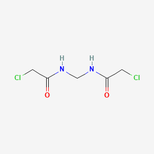 molecular formula C5H8Cl2N2O2 B6612248 N,N'-亚甲基双(2-氯乙酰胺) CAS No. 30271-93-3