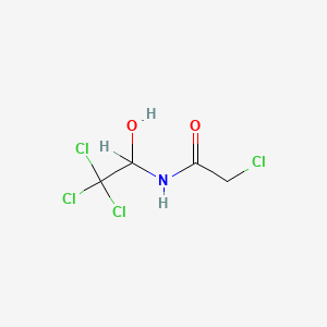 molecular formula C4H5Cl4NO2 B6612256 2-Chloro-n-(2,2,2-trichloro-1-hydroxyethyl)acetamide CAS No. 2755-35-3