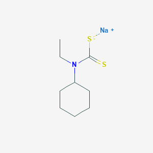 sodium [cyclohexyl(ethyl)carbamothioyl]sulfanide