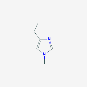 molecular formula C6H10N2 B6612455 4-ethyl-1-methyl-1H-imidazole CAS No. 196303-99-8