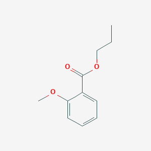molecular formula C11H14O3 B6612460 2-甲氧基苯甲酸丙酯 CAS No. 65542-79-2
