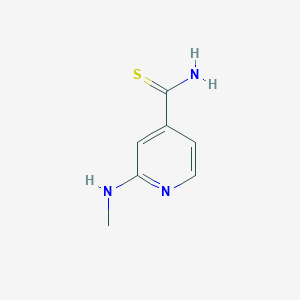 2-(methylamino)pyridine-4-carbothioamide