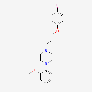 1-[3-(4-Fluorophenoxy)propyl]-4-(2-methoxyphenyl)piperazine