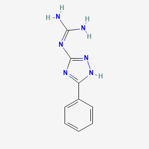 N-(3-phenyl-1H-1,2,4-triazol-5-yl)guanidine