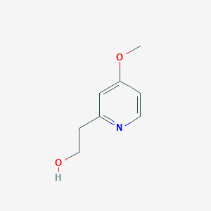 molecular formula C8H11NO2 B6612646 2-(4-methoxypyridin-2-yl)ethan-1-ol CAS No. 100383-25-3