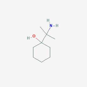 1-(2-aminopropan-2-yl)cyclohexan-1-ol