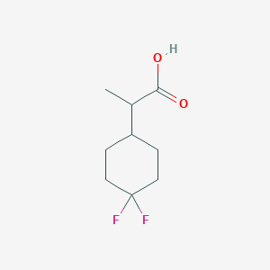 2-(4,4-difluorocyclohexyl)propanoic acid