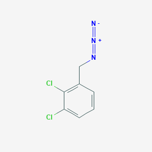 molecular formula C7H5Cl2N3 B6612735 1-(azidomethyl)-2,3-dichlorobenzene CAS No. 66443-60-5