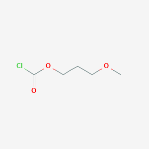 molecular formula C5H9ClO3 B6612776 3-methoxypropyl carbonochloridate CAS No. 77662-87-4