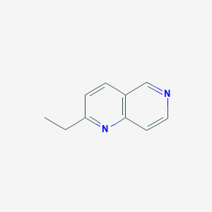 molecular formula C10H10N2 B6612855 2-ethyl-1,6-naphthyridine CAS No. 52816-68-9