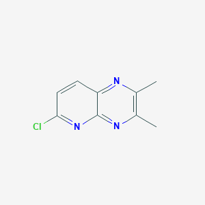 6-chloro-2,3-dimethylpyrido[2,3-b]pyrazine
