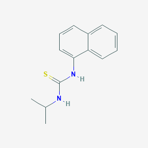 1-(naphthalen-1-yl)-3-(propan-2-yl)thiourea