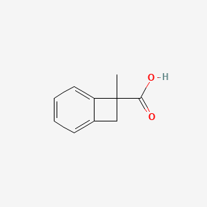 7-methylbicyclo[4.2.0]octa-1,3,5-triene-7-carboxylic acid