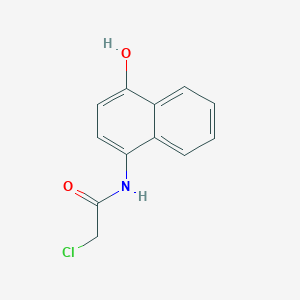 2-Chloro-n-(4-hydroxynaphthalen-1-yl)acetamide