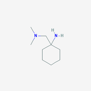 1-[(dimethylamino)methyl]cyclohexan-1-amine