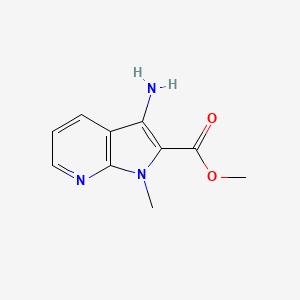 methyl 3-amino-1-methyl-1H-pyrrolo[2,3-b]pyridine-2-carboxylate