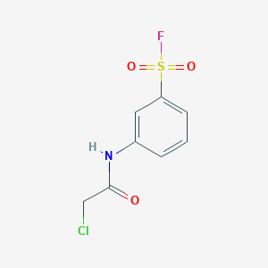 3-(2-Chloroacetamido)benzene-1-sulfonyl fluoride