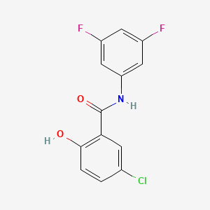 5-Chloro-N-(3,5-difluorophenyl)-2-hydroxybenzamide