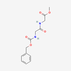 Methyl 2-(2-{[(benzyloxy)carbonyl]amino}acetamido)acetate