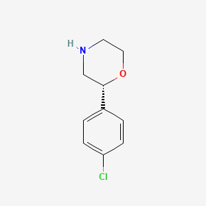 (2R)-2-(4-chlorophenyl)morpholine