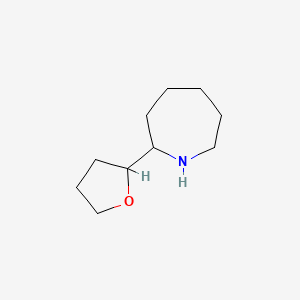 2-(oxolan-2-yl)azepane