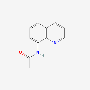 molecular formula C11H10N2O B6613230 N-(喹啉-8-基)乙酰胺 CAS No. 33757-42-5