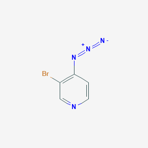 molecular formula C5H3BrN4 B6613258 4-叠氮基-3-溴吡啶 CAS No. 282102-04-9