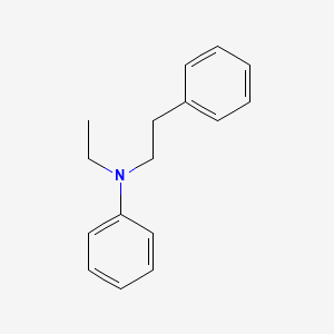 molecular formula C16H19N B6613291 Benzeneethanamine, N-ethyl-N-phenyl- CAS No. 40868-61-9