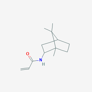 molecular formula C13H21NO B6613300 2-Propenamide, N-(1,7,7-trimethylbicyclo[2.2.1]hept-2-yl)- CAS No. 121204-89-5