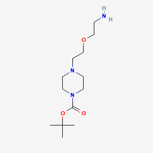 tert-butyl 4-[2-(2-aminoethoxy)ethyl]piperazine-1-carboxylate