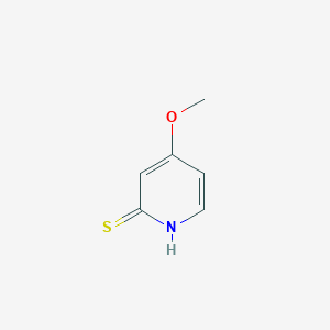 molecular formula C6H7NOS B6613390 4-methoxypyridine-2-thiol CAS No. 204996-07-6